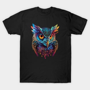 Synthwave Owl T-Shirt